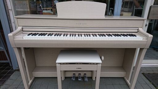 【メーカー包装済】 ヤマハ YAMAHA 電子ピアノ Clavinova 動作品 2021製 CLP-735WA クラビノーバ 鍵盤楽器、ピアノ