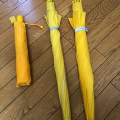児童用　黄色傘　3本