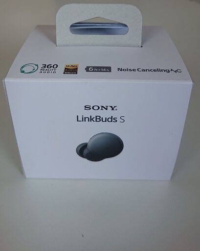 【取引完了】【値引き】新品・未開封  6月3日発売 SONY ワイヤレスイヤホン LinkBuds S WF-LS900N ブラック 取りに来れる方