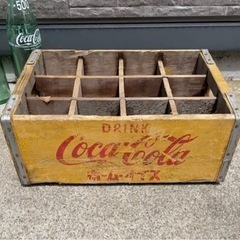 コカ・コーラ  レトロ 木箱（500mlの瓶用）