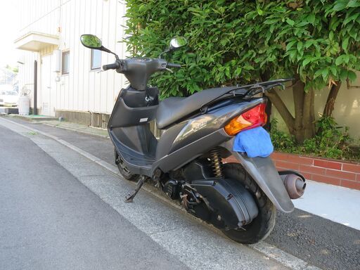 スズキ　アドレスV125　中古実動美車　バッテリーフル充電済み　オイル交換済み　後輪新品交換後引き渡し　ナンバー登録書類有 スズキ アドレスV125 中古実動美車 バッテリーフル充電済み オイル交換
