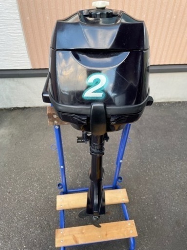 船外機トーハツ2馬力実動排水正常