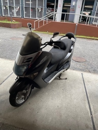 Aセ作% YAMAHA マジェスティ125FI マットブラック 前後タイヤ新品 早い