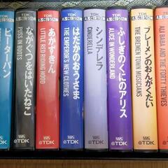 VHS童話ビデオ10巻