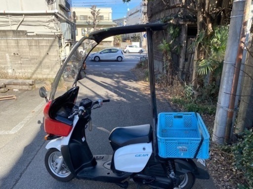 ヤマハギア パーキングUA08J 新型 屋根付き