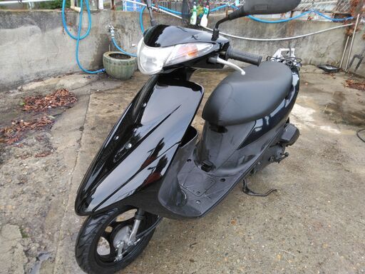 スズキアドレスV50 CA44A 黒 駆動系新品 リアタイヤも交換済み
