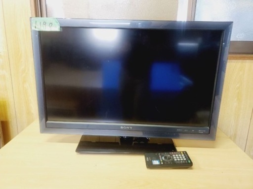 1190番 SONY✨液晶テレビ✨KDL-32F5‼️