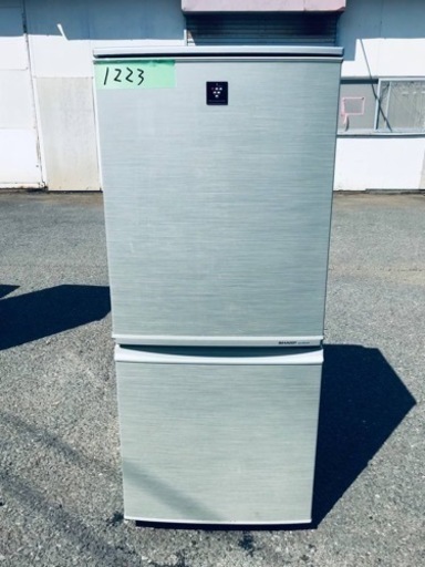 1223番 SHARP✨ノンフロン冷凍冷蔵庫✨SJ-PD14X-N‼️