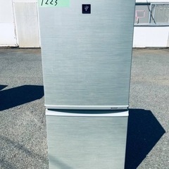 1223番 SHARP✨ノンフロン冷凍冷蔵庫✨SJ-PD14X-N‼️
