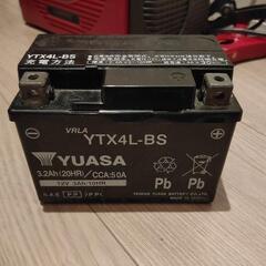 ユアサ YTX4L-BS 使用１ヶ月半 動作良好