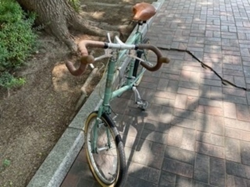 BRUNO】ミニベロ ロードバイク 20インチ Rust Green BRUNOのミニベロに