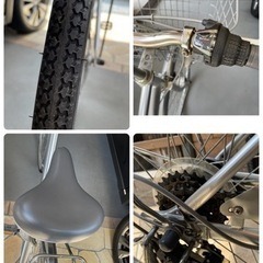 お話中]ノーパンク自転車27インチ6段GAKUCHARI