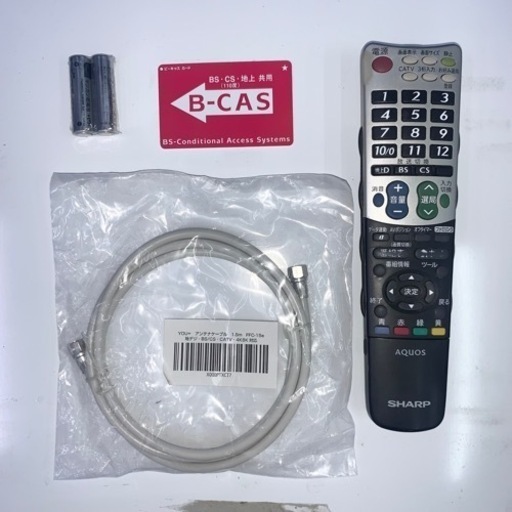 ⭐️SHARP⭐️32VAQUOS液晶テレビ 2012年 大阪市近郊配送無料 - 液晶テレビ 