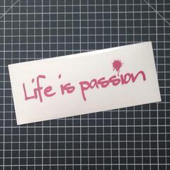 【ネット決済・配送可】Life is passion カッティン...