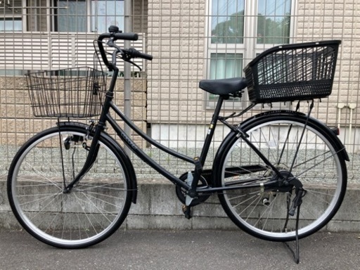 美品！変速自転車 美品車＞Fiona 内装3段変速・27インチ自転車・ゴールド