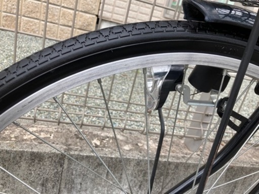 自転車 (美品)COCONUT変速自転車(籠付き)