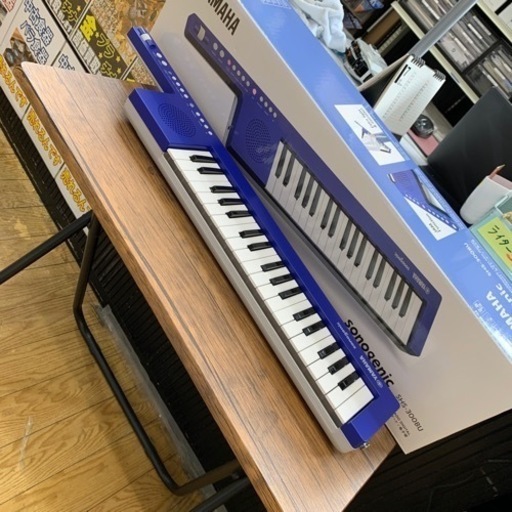 9/1 値下げ⭐️極美品⭐️2020年製 YAMAHA sonogenic 37鍵盤 ショルダーキーボード ショルキー SHS-300BU ヤマハ ソノジェニック