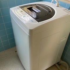 洗濯機　0円　どなたか使ってください