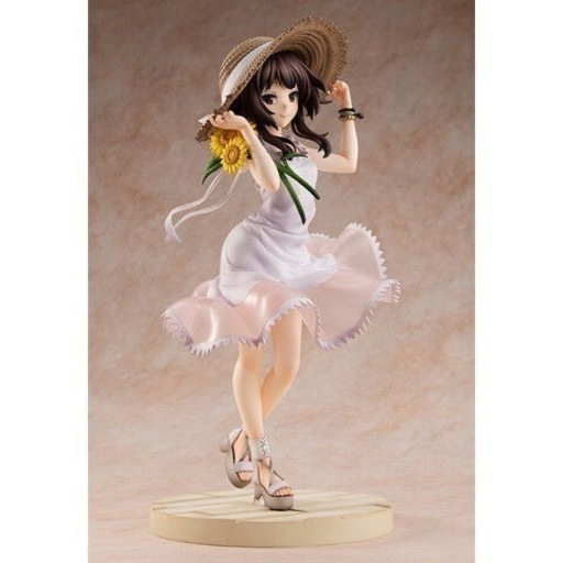 【新品未使用品】送料無料KADOKAWA 1/7めぐみんひまわりワンピースVer