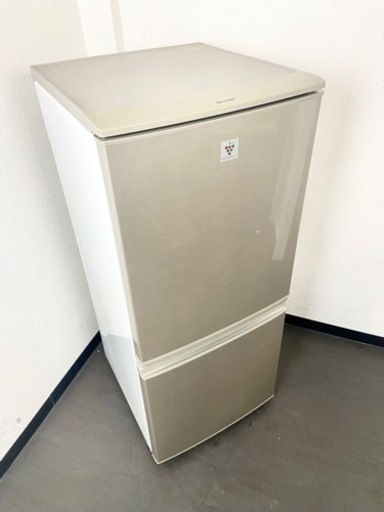 激安‼️まだまだ使えます❗️14年製 137L SHARP2ドア冷蔵庫SJ-PD14Y-N