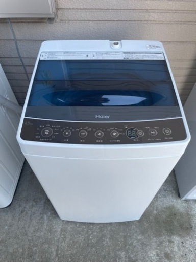 美品　ハイアール洗濯機4.5kg 【2017年製】JW-C45A