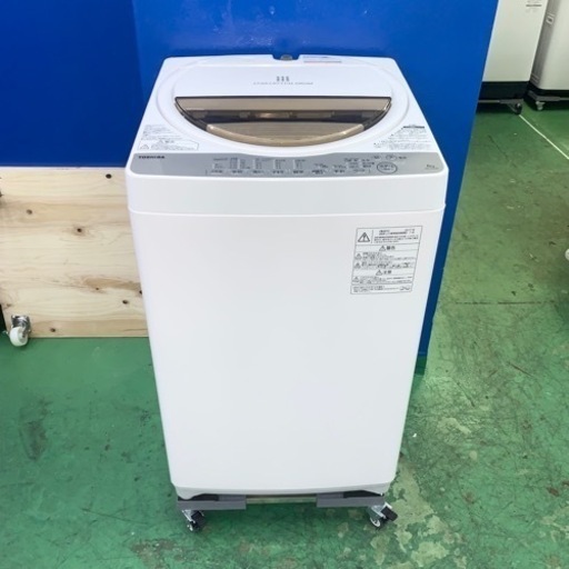 ⭐️TOSHIBA⭐️全自動洗濯機　2017年6kg 大阪市近郊配送無料