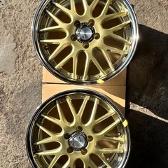 歪みアリにて格安１８インチアルミ２本！