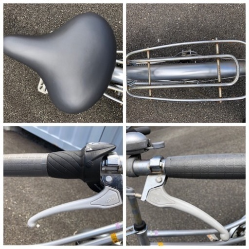 No.280 【ノーマルLEDライト, 6段変速】☆激安☆ 中古自転車 27インチ 軽