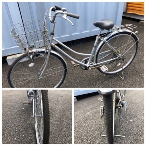 No.280 【ノーマルLEDライト, 6段変速】☆激安☆ 中古自転車 27インチ 軽