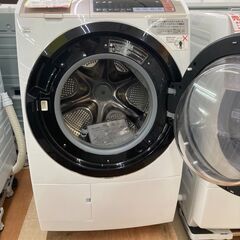 一部地域配送・設置無料】日立 ドラム式洗濯機 18年 【リサイクル 
