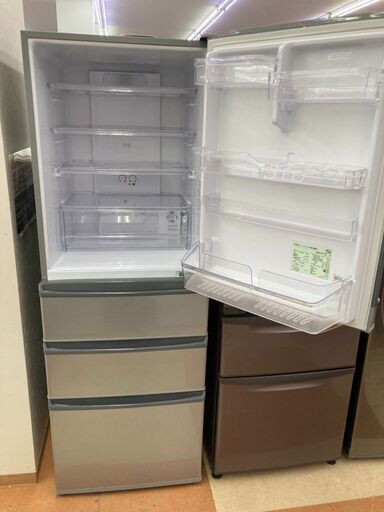【一部地域配送・設置無料】アクア 355L 冷凍冷蔵庫 17年 【リサイクルモールみっけ柏店】
