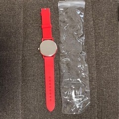 ⭐︎本日受け渡し可能⭐︎ 赤色腕時計　電池交換必要 - 岐阜市