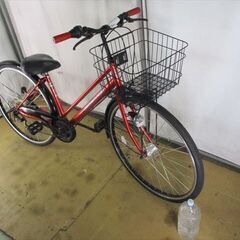 C28☆限定特価☆ 中古自転車 【27インチ 軽快車 6段 LEDオートライト