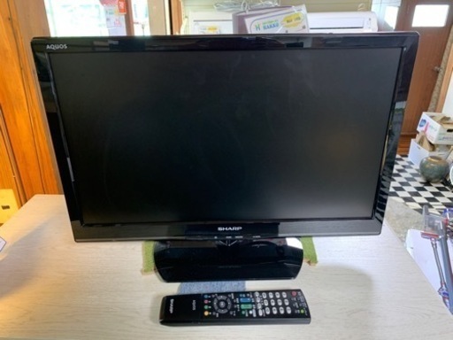 【リサイクルサービス八光　田上店　安心の1か月保証　配達・設置OK】シャープ 22V型 液晶 テレビ AQUOS LC-22K90-B フルハイビジョン HDD(外付) 2013年モデル