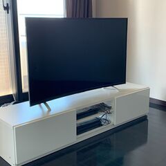 2016年製 TCL 48インチ 薄型 液晶テレビ 曲面ディスプレイ 地デジ対応