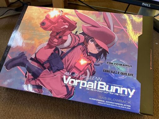 【愛品倶楽部柏店】②MARUI マルイ「SAO オルタナティブ ガンゲイル・オンライン」コラボ 「AM .45 バージョン・レン “ヴォーパル・バニー”」 ガスガン メーカー希望小売価格「￥25,080-（税込）」+別売スペアマガジン付