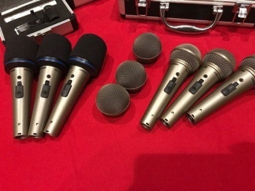 お取引完了致しました■SHURE・AKG他■マイク12本セット■ダイナミック＆コンデンサー