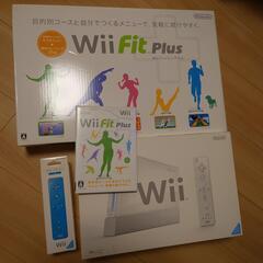 Wii 本体 + wii fit plus セット