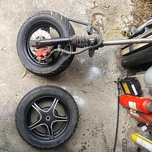 ジョグZR「SA39J」の純正ホイル