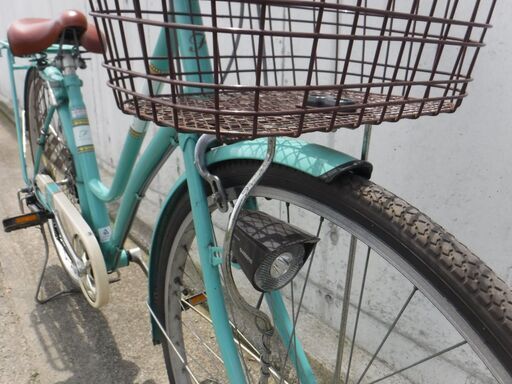 6段変速&LEDオートライト ママチャリ 中古自転車 430