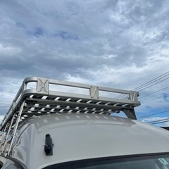 ハイエース用 ルーフキャリア､ ラダーハシゴ､サイドオーニングセット 