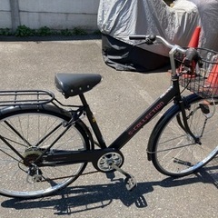 【ネット決済】自転車　ブラック