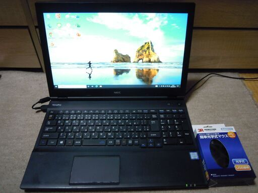 超得Win10Pro★NEC PC-VK23TX-T★15.6インチ★ Core i5 6200U★第6世代CPU★メモリ4G★高速SSD120GB★最新office2021★無線★Bluetooth★新品マウス付き