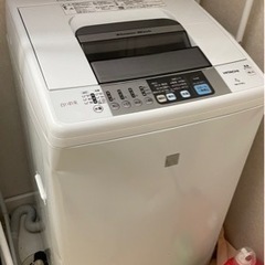 話し中 日立 洗濯機