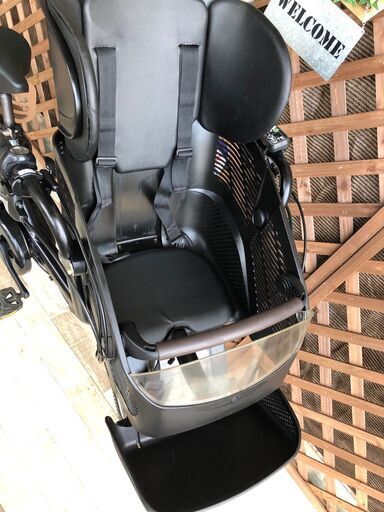 タイヤ新品 電動自転車 バッテリー良品 子供乗せ 20インチ ヤマハ 黒