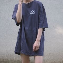 ビッグサイズTシャツ/navy