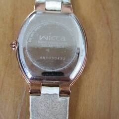 訳あり・正常動作品■ シチズン Wicca ウィッカ ソーラー 電波時計 レディース 腕時計■電池交換不要■定価39600円（税込み） - 売ります・あげます