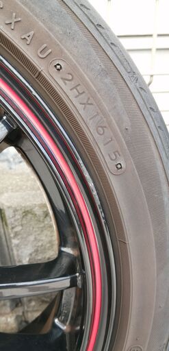 軽自動車　15インチ　アルミホイール　タイヤ　　165/50－15　４本 ５J　PCD１００　４穴　オフセット　+45