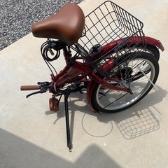 シマノ  折り畳み自転車　