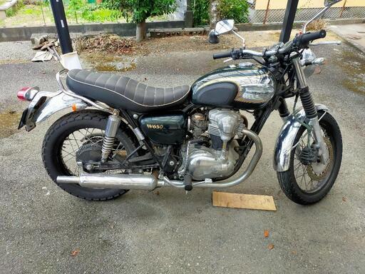 Kawasaki、W650、実働、7750km、動画あり、ワンオーナー、個人代理出品